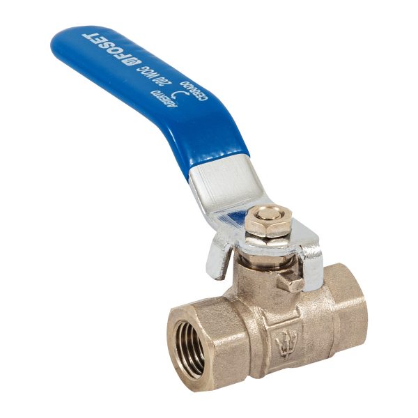 49012 - Válvula de esfera de latón, roscable 1/4', Foset