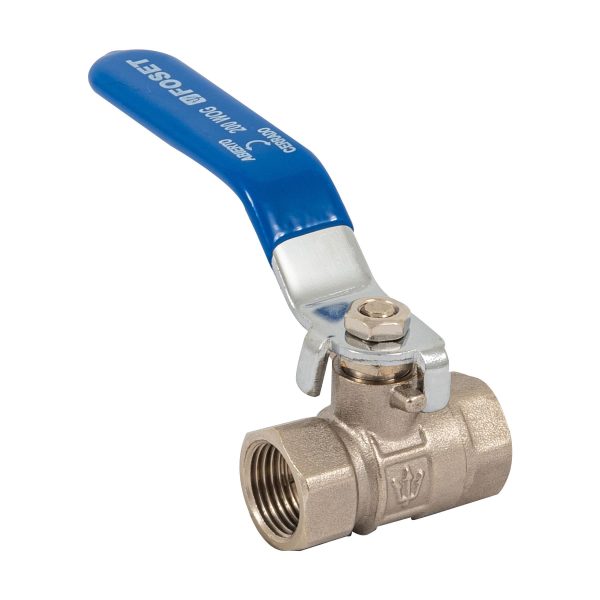 49013 - Válvula de esfera de latón, roscable 3/8', Foset