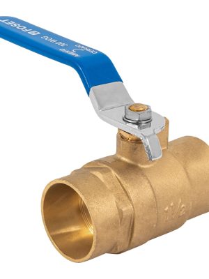 49010 - Válvula de esfera de latón, soldable 1-1/2', Foset