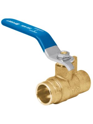 49006 - Válvula de esfera de latón, soldable 1/2', Foset
