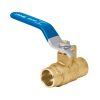 49481 - Válvula de esfera, de latón, soldable, 1/2', alta presión