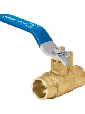 49481 - Válvula de esfera, de latón, soldable, 1/2', alta presión