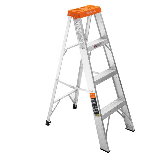 10435 - Escalera de tijera tipo II 3 peldaños, Truper