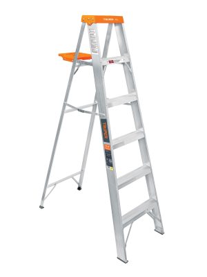 EST-25.jpg 10335 - Escalera de tijera tipo ll 5 peldaños y bandeja, Truper