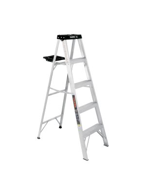 EST-34.jpg 16742 - Escalera de tijera tipo III 4 escalones y bandeja, Truper