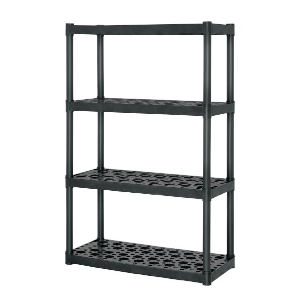 102887 - Estante plástico uso rudo 4 rep/cap. 70 Kg, 142x43x91,TRUPER