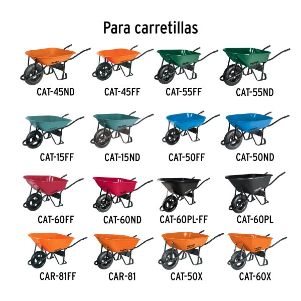 100153 - Juego 2 estabilizadores calibre 15 para carretillas Truper