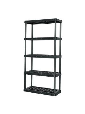 20614 - Estante plástico 5 repisas cap. 35 Kg, 180x44x92, PRETUL