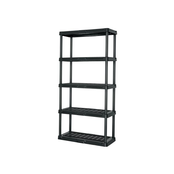 20614 - Estante plástico 5 repisas cap. 35 Kg, 180x44x92, PRETUL