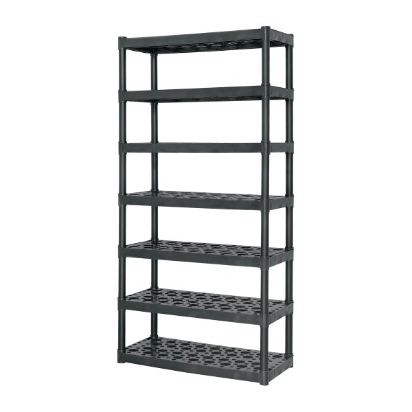 103600 - Estante plástico uso rudo 7 rep/cap. 70 Kg, 185x43x91,TRUPER