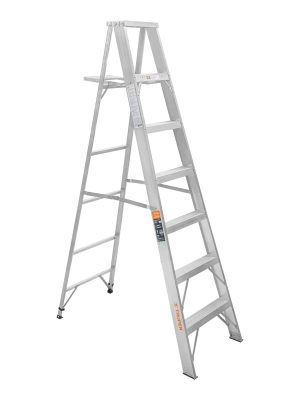 ESTA-26.jpg 10459 - Escalera de tijera 100% aluminio tipo ll 6 peldaños, Truper