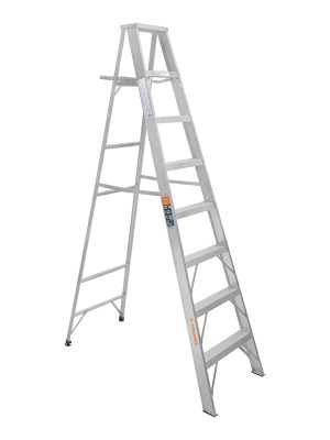 ESTA-27.jpg 10460 - Escalera de tijera 100% aluminio tipo ll 7 peldaños, Truper