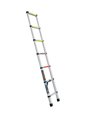 101903 - Escalera telescópica, 7 peldaños, tipo II, capacidad 102kg