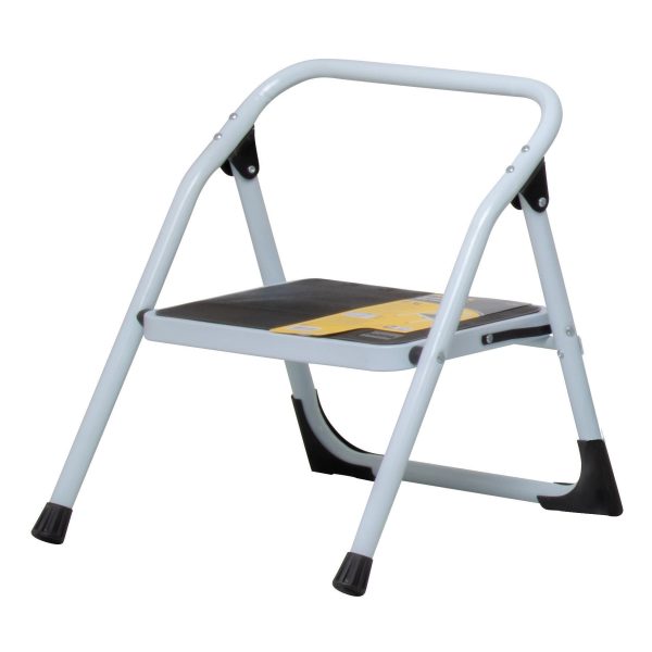 24117 - Escalera tubular, plegable, 1 peldaño, Pretul