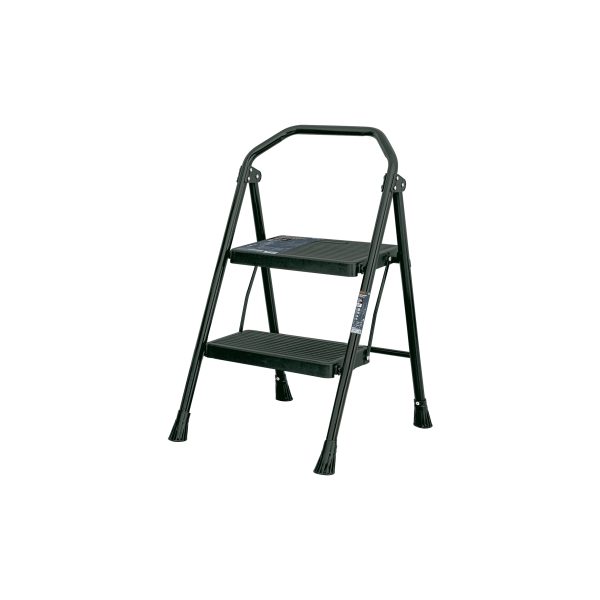 103142 - Escalera tubular, plegable, 2 peldaños, Truper