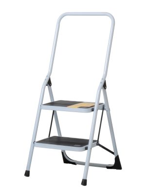 ESTU-2PB.jpg 24119 - Escalera tubular, plegable, 2 peldaños con barandal, Pretul