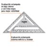 15132 - Escuadra 12' de aluminio para muros de yeso, Truper