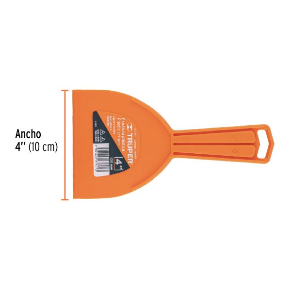 14445 - Espátula plástica de 4', Truper