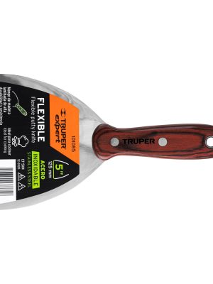 ET-5XM.jpg 101085 - Espátula 5' acero inoxidable con mango de madera, Expert