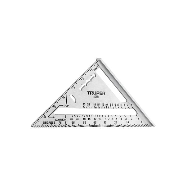 15131 - Escuadra 7' de aluminio para muros de yeso, Truper