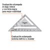 15131 - Escuadra 7' de aluminio para muros de yeso, Truper