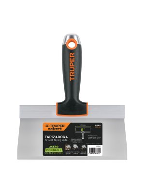 11865 - Espátula tapizadora de 8' acero inoxidable, Truper Expert