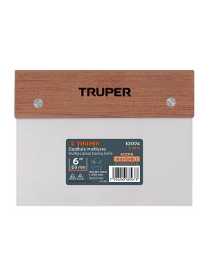 ETR-6.jpg 101374 - Espátula rectangular 6' x 3' acero inoxidable, mango madera