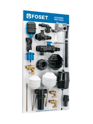 56006 - Exhibidor de accesorios para tinaco, Foset
