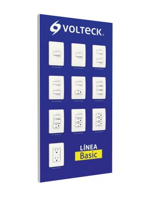 57026 - Exhibidor de Línea Basic armada, Volteck