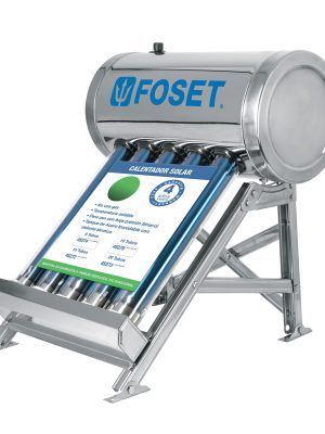 56370 - Exhibidor con maqueta de calentador de agua solar, Foset