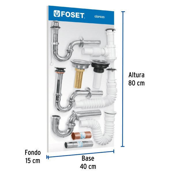 55578 - Exhibidor de céspoles, Foset