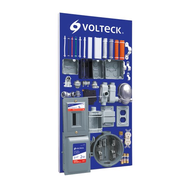 55884 - Exhibidor de conexiones Volteck