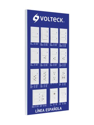 57025 - Exhibidor de Línea Española, Volteck