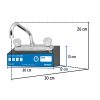 55587 - Exhibidor con mezcladora F-317A, Foset