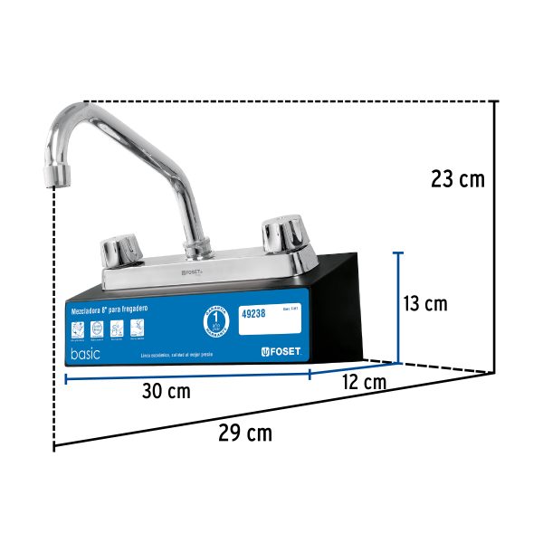 55281 - Exhibidor con mezcladora F-317, Foset