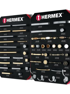EX-HE-JP2.jpg 53002 - Exhibidor con jaladeras y perillas, 2 tableros, HERMEX