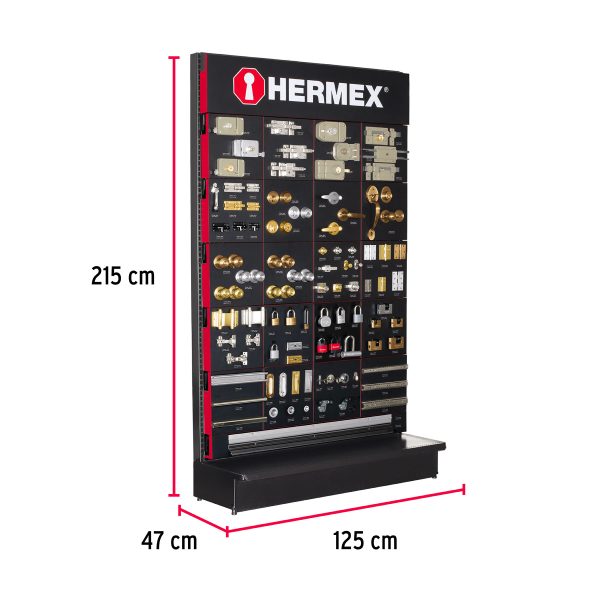 55981 - Exhibidor tipo góndola HERMEX