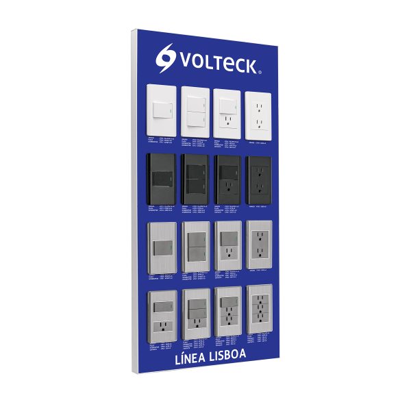 56019 - Exhibidor línea Lisboa, Volteck