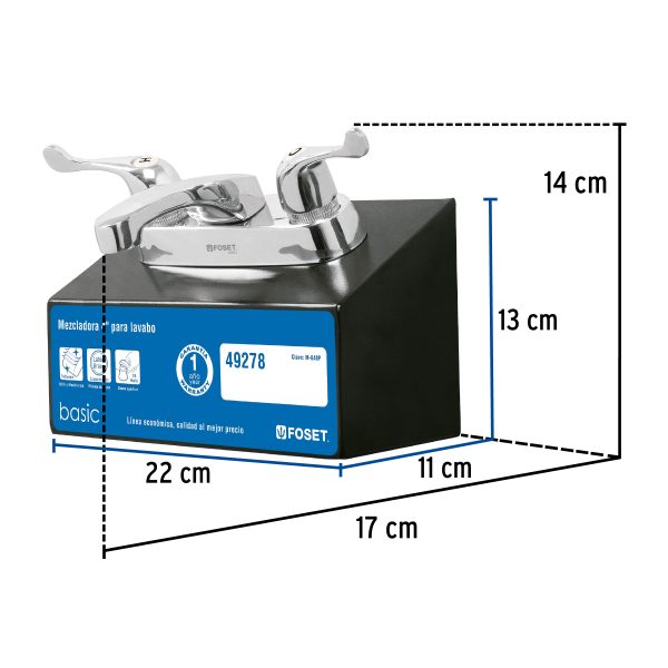 55451 - Exhibidor con mezcladora M-048P, Foset