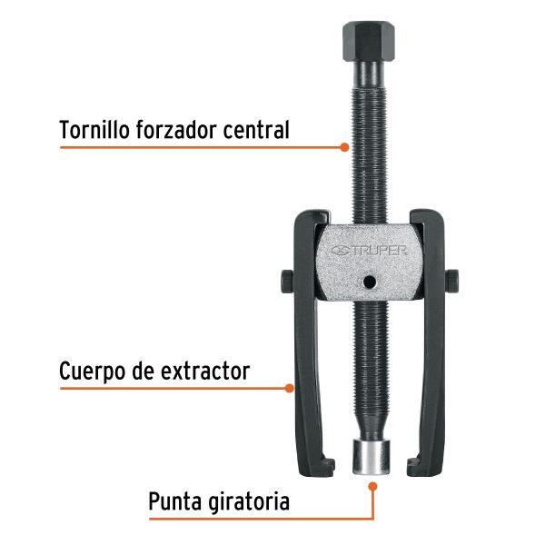 14501 - Extractor de poleas, pata de cabra, Truper