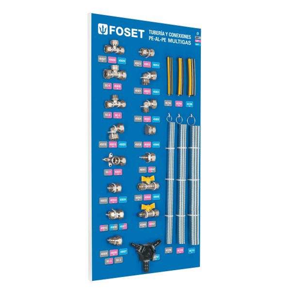 56013 - Exhibidor de conexiones PE-AL-PE, FOSET
