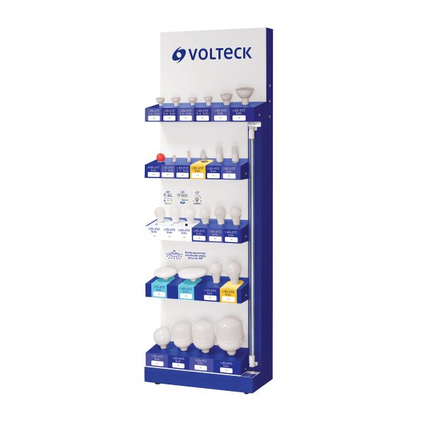 55983 - Exhibidor de piso de Lámparas Volteck