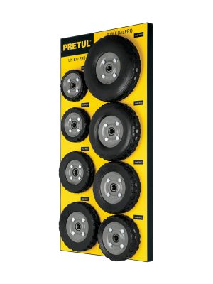 55959 - Exhibidor de ruedas para diablo Pretul