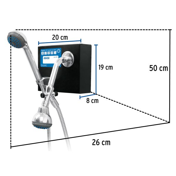 55457 - Exhibidor con regadera R-007, Foset