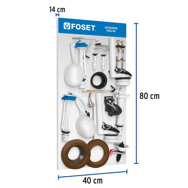 55579 - Exhibidor WC, Foset