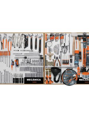 EX80-MEC-2T.jpg 55910 - Exhibidor de Mecánica, 80x80 cm, 2 tableros