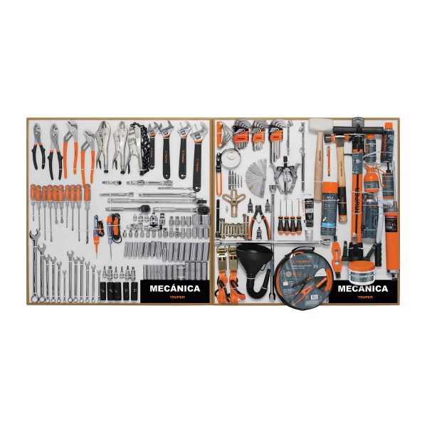 55910 - Exhibidor de Mecánica, 80x80 cm, 2 tableros