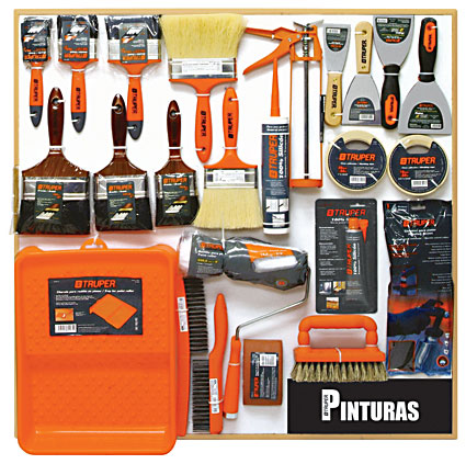 55372 - Exhibidor de pintura, 82 x 82 cm, 1 sección