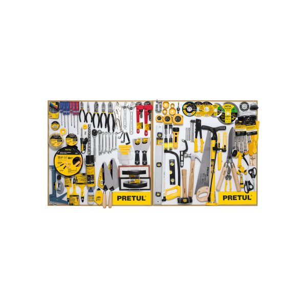 55915 - Exhibidor Pretul, 80x80 cm, 2 tableros