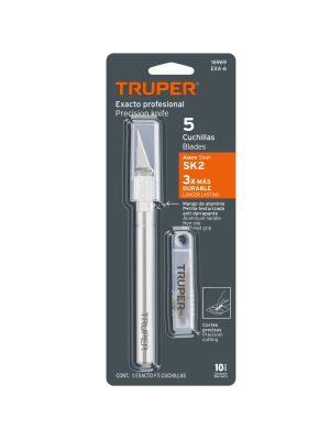 EXA-6E1.jpg 16969 - Exacto 6' profesional con 5 cuchillas de acero SK2, TRUPER